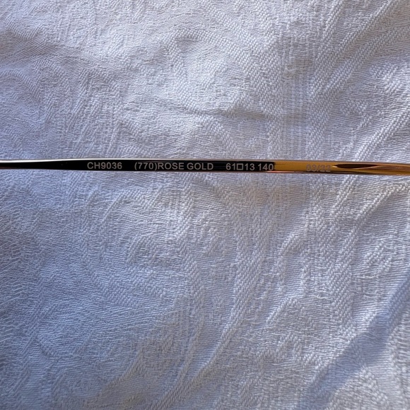 Cole Haan Polarized Aviator Sunglasses Rose Gold Metal Frame - Picture 4 of 5